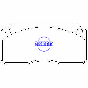 VOLVO F4 FL4 FL6 IVECO Model 23-16 Brake pad FMSI:7816-D442 OEM:6199999 FDB523 TRW:GDB442 GDB5056 WVA:29302, FF523